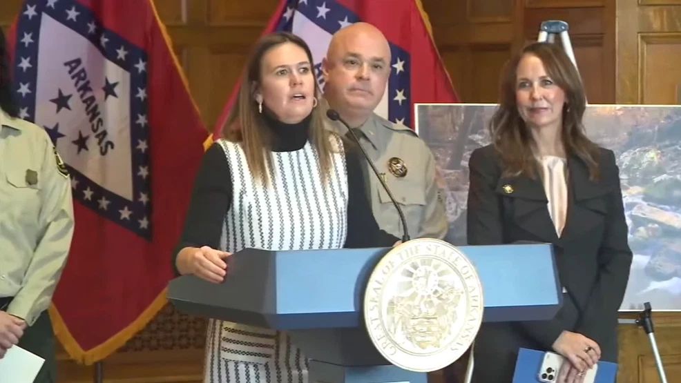 Gov. Sarah Huckabee Sanders Announces New Arkansas State Park